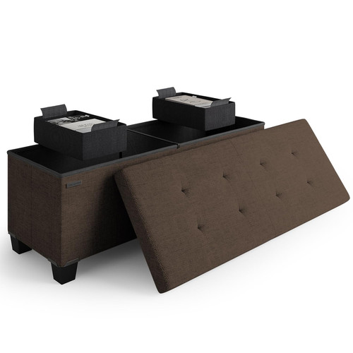 Storagebud storage ottoman - storagebud,