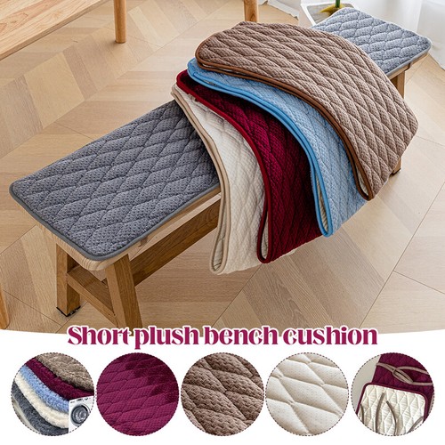 Thickened plush long bench - thickened,