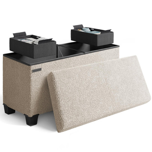 Storagebud storage ottoman - storagebud,