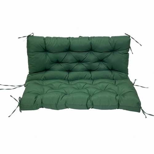 Bench cushion with - bench, backrest
