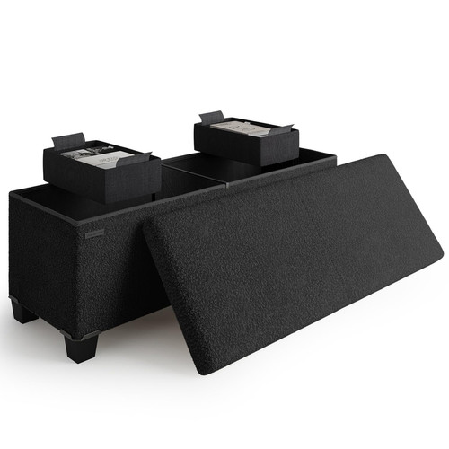 Storagebud storage ottoman - storagebud,