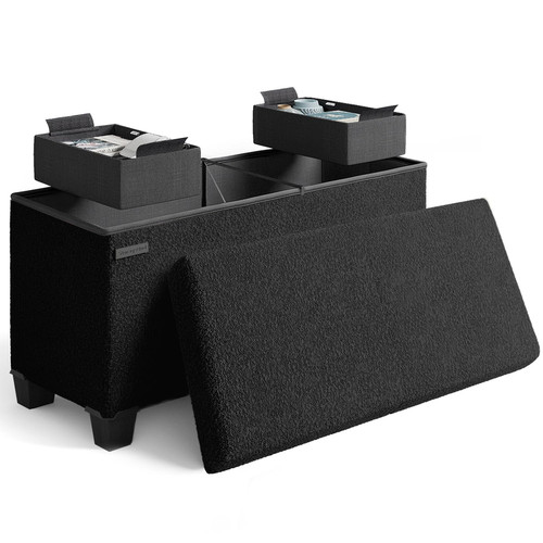 Storagebud storage ottoman - storagebud,
