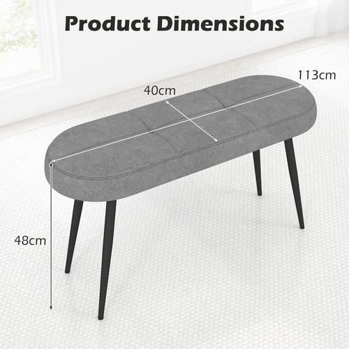 Modern shoe bench 113cm - modern,